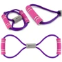 Эспандер Hop-Sport резиновый с рукоятками Hop-Sport фиолетовый (HS-L042YG) фото 6