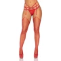 Пояс для чулок Leg Avenue Rhinestone garterbelt Red One Size