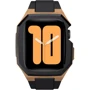 Аксессуар для Watch Fluororuuber with Stainless Stell Case Black/Gold (FLS181117) for Apple Watch 44/45/49mm Ultra фото 4