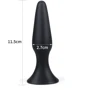 Анальна пробка LoveToy Lure Me Butt Plug Slim S Black