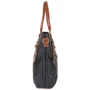 Женская сумка тоут Laskara черная (LK10186-black): Застежка Молния