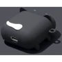 Чехол для наушников TPU Case Dogs Haski stands Black for Apple AirPods: Тип Чехол