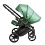 Универсальная коляска 2 в 1 Broco Miracle Black 9023-BMB-03, green, зеленый фото 14