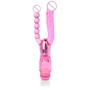 Двойной вибратор Evolved Dual Pleasure Vibe, розовый, 27х2,5 см