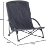 Стілець кемпінговий Vango Dune Granite Grey (CHSDUNE00000003) (930847): Тип Стул складной