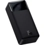Зовнішній акумулятор Baseus Power Bank 30000mAh Bipow Display 15W Black (PPDML-K01/PPBD050201): Кількість USB 3