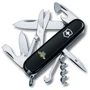 Мультитул Victorinox Climber Ukraine 91мм/14 функцій/чорний /Герб України зі стрічкою (1.3703.3_T1010u)
