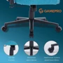 Кресло игровое GamePro FGC750LB Fabric Light Blue фото 16
