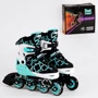 Роликовые коньки Best Roller Black-Turquoise (116485): Цвет бирюзовый