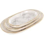 Страва Alba ceramics Marble набір 3 шт. 17 см 25 см 30 см (769-028)