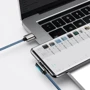 Кабель Baseus USB Cable to USB-C Legend Elbow 66W 1m Blue (CACS000403) фото 8