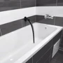 Гибкий силиконовый анальный стимулятор Hosed 15" S Tapered Silicone Hose (чёрный)