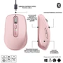 Мышь Logitech MX Anywhere 3S Rose (910-006931): Интерфейс подключения Wireless, USB