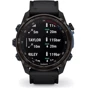 Смарт-часы Garmin Descent Mk3i 51mm Carbon Grey DLC Titanium with Black Silicone Band and Descent T2 Transceiver (BNDL-DMK3-51CGDT2): Материал корпуса Титан с алмазоподобным углеродным покрытием