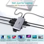 Адаптер Choetech Adapter 9-in-1 USB-C to USB-C+3xUSB+HDMI+SD+RJ45+VGA Gray (HUB-M15): Інтерфейс підключення USB 3.0, USB-C