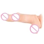 Насадка на член Nature Skin Penis Sleeve With Extension