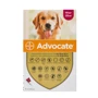 Капли от блох клещей и глистов Bayer/Elanco Advocate для собак 10-25 кг (415)