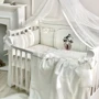 Комплект постельного белья Маленькая Соня Kolibri молочный, стандарт, 7 элементов (680944)