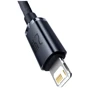 Кабель Baseus USB Cable to Lightning Crystal Shine Series 2.4 A 1.2m Black (CAJY000001): Тип USB Cable - Lightning
