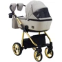 Коляска 2 в 1 Adamex Barcelona Polar (Gold) BR451 (624632): Ширина шасси 58.5 см