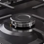 Газовая плита Eleyus CAST 6001 CF BL: Электроподжиг конфорок есть