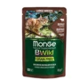 Влажный корм беззерновой Monge BWild Grain Free Wet Buffalo Large Breeds из мяса буйвола с овощами для кошек крупных пород 85 г (70012751)