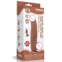 Фаллоимитатор LoveToy Sliding-Skin Dual Layer Dong 12" Brown