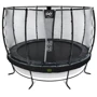 Батут EXIT Elegant Premium 366 cm black с сеткой безопасности Deluxe для детей и взрослых фото 9