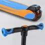 Самокат Best Scooter сине-оранжевый (JS-30918): Материал колес полиуретан