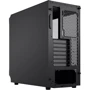 Корпус Fractal Design Focus 2 TG Black (FD-C-FOC2A-01): Матеріал передній панелі сталь