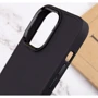 Чехол для iPhone TPU Case Bonbon Metal Style Black for iPhone 14 Pro Max: Тип аксессуара чехол