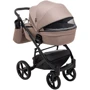 Коляска 2 в 1 Bair Marcel Soft BM-857 капучіно: Матеріал коліс резина