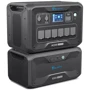 Зарядная станция Bluetti AC300 3000W + battery module B300 3072Wh: Максимальная мощность нагрузки 5400