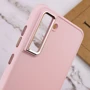 Чехол для телефонов TPU Case Bonbon Metal Style Light Pink for Samsung S911 Galaxy S23: Цвет розовый