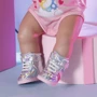 Взуття для ляльки Baby Born - Сріблясті кросівки (831762) фото 4