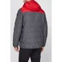 Куртка CMP Man Jacket Fix Hood (30K2757M-43ZH) 52 сіра демісезон з капюшоном: Фасон Стьобаний
