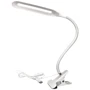 Настольная LED лампа с гибкой ножкой и прищепкой UFT Lamp 1 White