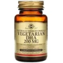 Solgar Natural Omega-3 Vegetarian DHA 200 mg Солгар Омега 3 50 веганских капсул