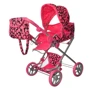 Коляска для ляльок Melogo 9333/014/9119 pink / black