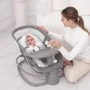 Убаюкивающий центр-качель Mastela light grey светлосерый 8113 фото 6