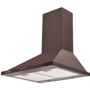Вытяжка Pyramida CXW-KH 50 brown: Рекомендуемая площадь помещения (при высоте 2,7 м), м² 20,5-28,5