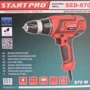 Шуруповерт сетевой Start PRO SED-870: Тип патрона быстрозажимной