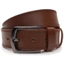 Чоловічий ремінь Borsa Leather коричневий (V1125FX58-brown)