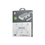 Адаптер 2E Adapter USB-C to 4xUSB3.0 HUB 0.20m Aluminum (2E-W1407): Інтерфейс підключення USB-C