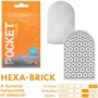 Мастурбатор TENGA Pocket Hexa-Brick