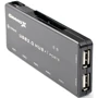 Аксессуар для ноутбуков USB хаб Grand-X 7 портов + 1,2m USB cable (GH-701) фото 4