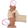 Фаллоимитатор LoveToy Sliding-Skin Dual Layer Dong 7.5" Brown