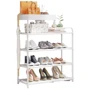 Полка для обуви Stenson 4 яруса 59x21.5x83 см (R97630 white)