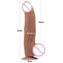 Фаллоимитатор LoveToy Sliding-Skin Dual Layer Dong 12" Flesh