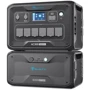 Зарядная станция Bluetti AC300 3000W + 4 battery module B300 12288Wh: Емкость аккумулятора, Вт/ч 300